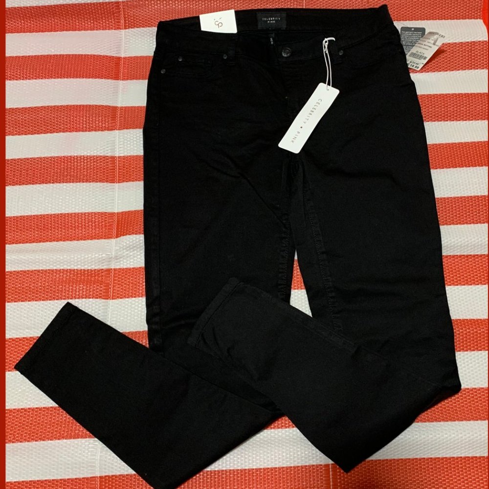 Black Regular Jeans New